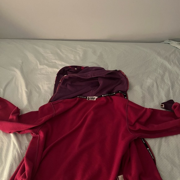 Bape Double Zip Hoodie (Purple Camo) - Picture 8 of 8